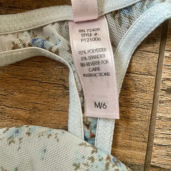 Beautiful Sophie b bra top blue Floral baby doll lingerie & matching panty - Picture 12 of 12